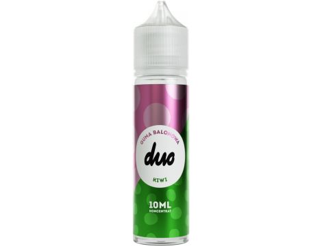 Longfill DUO koncentrat 10/60ml - Guma Balonowa Kiwi